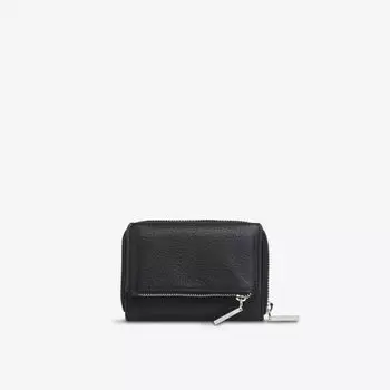 Кошелек кожаный Bibi Whistles, черный