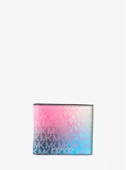 Кошелек-Купюра с фирменным логотипом Cooper Ombre Michael Kors, мультиколор