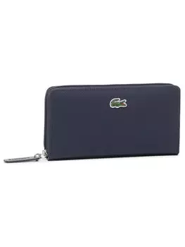 Кошелек L Zip Wallet Lacoste, темно-синий