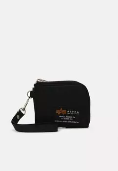 Кошелек LABEL WALLET UNISEX Alpha Industries, цвет black