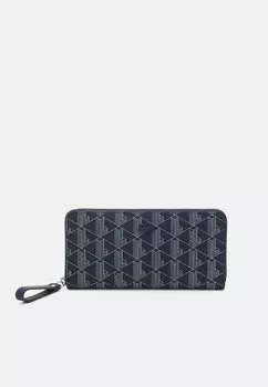 Кошелек Lacoste, темно-синий