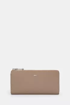 Кошелек Лакост Lacoste, бежевый