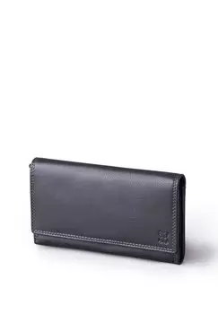 Кошелек LARGE Lakeland Leather, черный