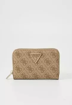 Кошелек LAUREL ZIP AROUND Guess, бежевый