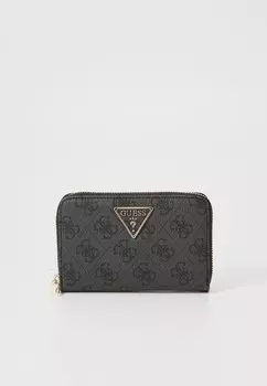 Кошелек LAUREL ZIP AROUND Guess, темно-серый