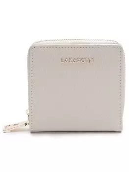 Кошелек Lazarotti Bologna Leather Geldbrse Leder 10 cm, цвет cream