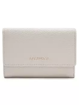 Кошелек Lazarotti Bologna Leather Geldbrse Leder 14 cm, цвет cream