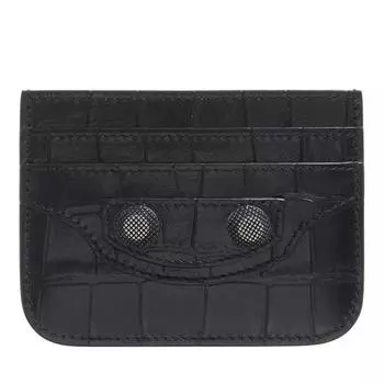 Кошелек le cagole card holder Balenciaga, черный