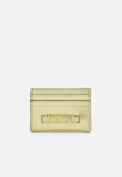 Кошелек Lettering MOSCHINO, цвет platinum