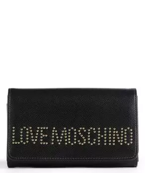 Кошелек Little Studs из искусственной кожи Love Moschino, черный