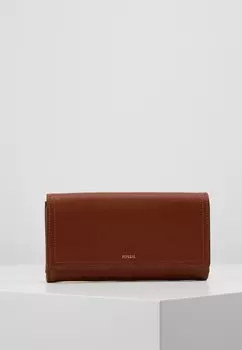 Кошелек LOGAN Fossil, цвет brown