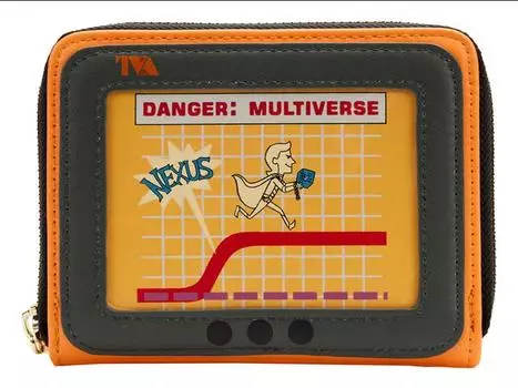 Кошелек Loki TVA Miss Minutes Zip Around Wallet Loungefly