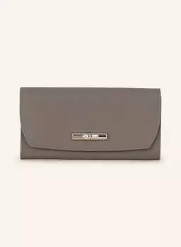 Кошелек LONGCHAMP, серо-коричневый