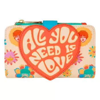 Кошелек Loungefly The Beatles, бежевый