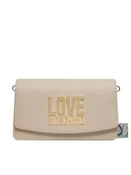 Кошелек Love Moschino, бежевый
