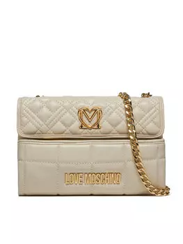Кошелек Love Moschino, бежевый