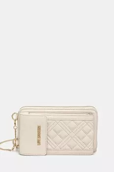 Кошелек Love Moschino, бежевый