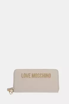 Кошелек Love Moschino, бежевый