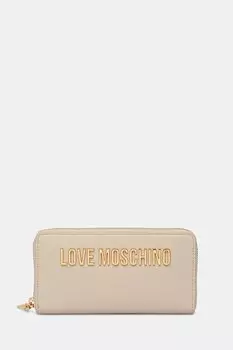 Кошелек Love Moschino, бежевый