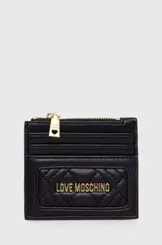 Кошелек Love Moschino, черный