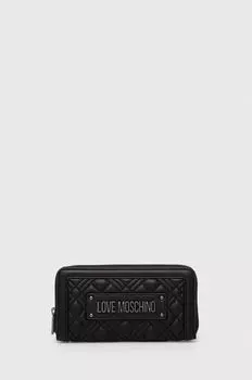 Кошелек Love Moschino, черный