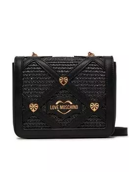 Кошелек Love Moschino, черный
