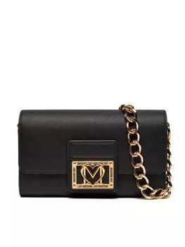 Кошелек Love Moschino, черный