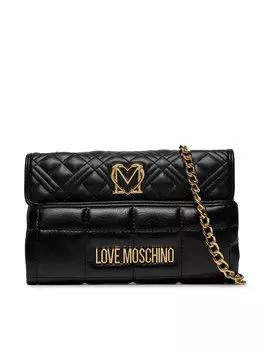 Кошелек Love Moschino, черный