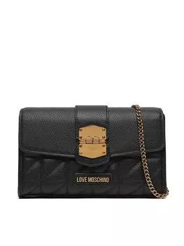 Кошелек Love Moschino, черный