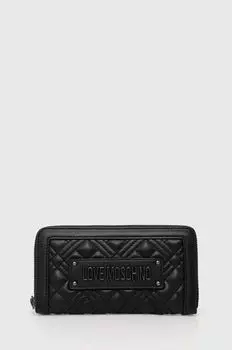 Кошелек Love Moschino, черный