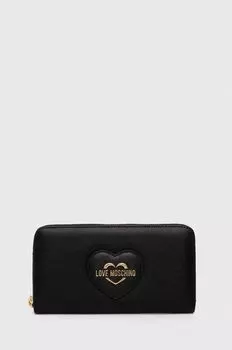 Кошелек Love Moschino, черный