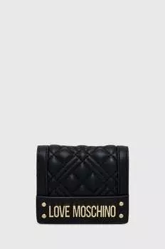 Кошелек Love Moschino, черный