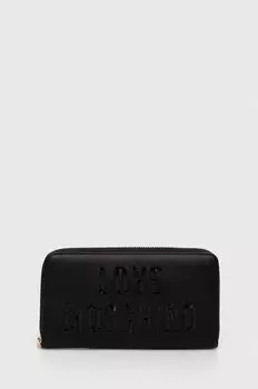 Кошелек Love Moschino, черный