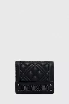 Кошелек Love Moschino, черный
