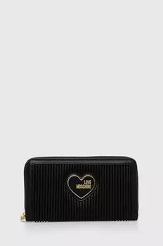 Кошелек Love Moschino, черный