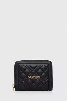 Кошелек Love Moschino, черный