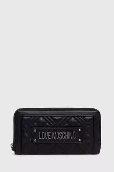 Кошелек Love Moschino, черный