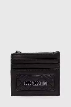 Кошелек Love Moschino, черный