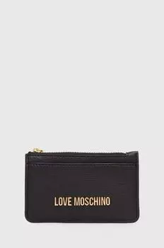 Кошелек Love Moschino, черный