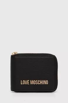 Кошелек Love Moschino, черный