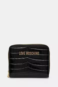 Кошелек Love Moschino, черный