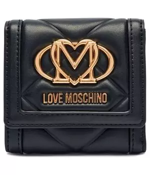 Кошелек Love Moschino, черный