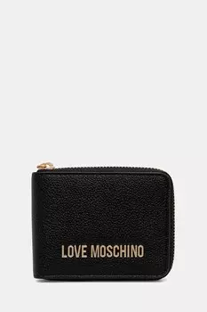 Кошелек Love Moschino, черный