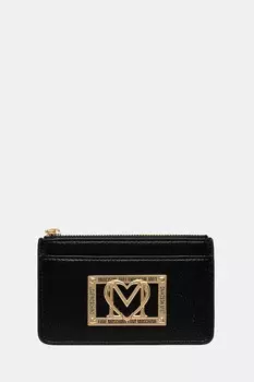 Кошелек Love Moschino, черный