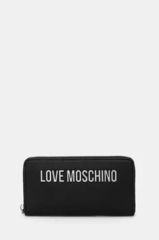 Кошелек Love Moschino, черный