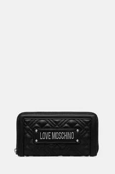 Кошелек Love Moschino, черный