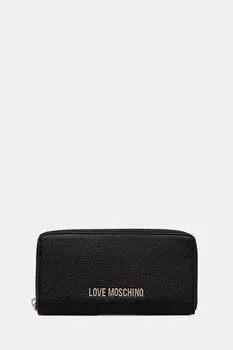 Кошелек Love Moschino, черный