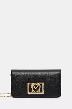 Кошелек Love Moschino, черный