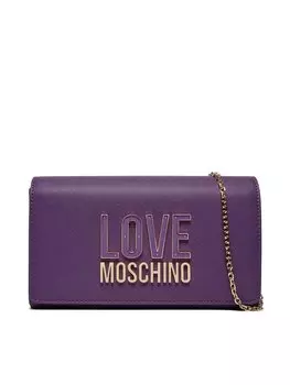 Кошелек Love Moschino, фиолетовый
