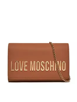 Кошелек Love Moschino, коричневый